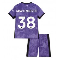 Liverpool Ryan Gravenberch #38 Rezervni Dres za djecu 2023-24 Kratak Rukav (+ Kratke hlače)